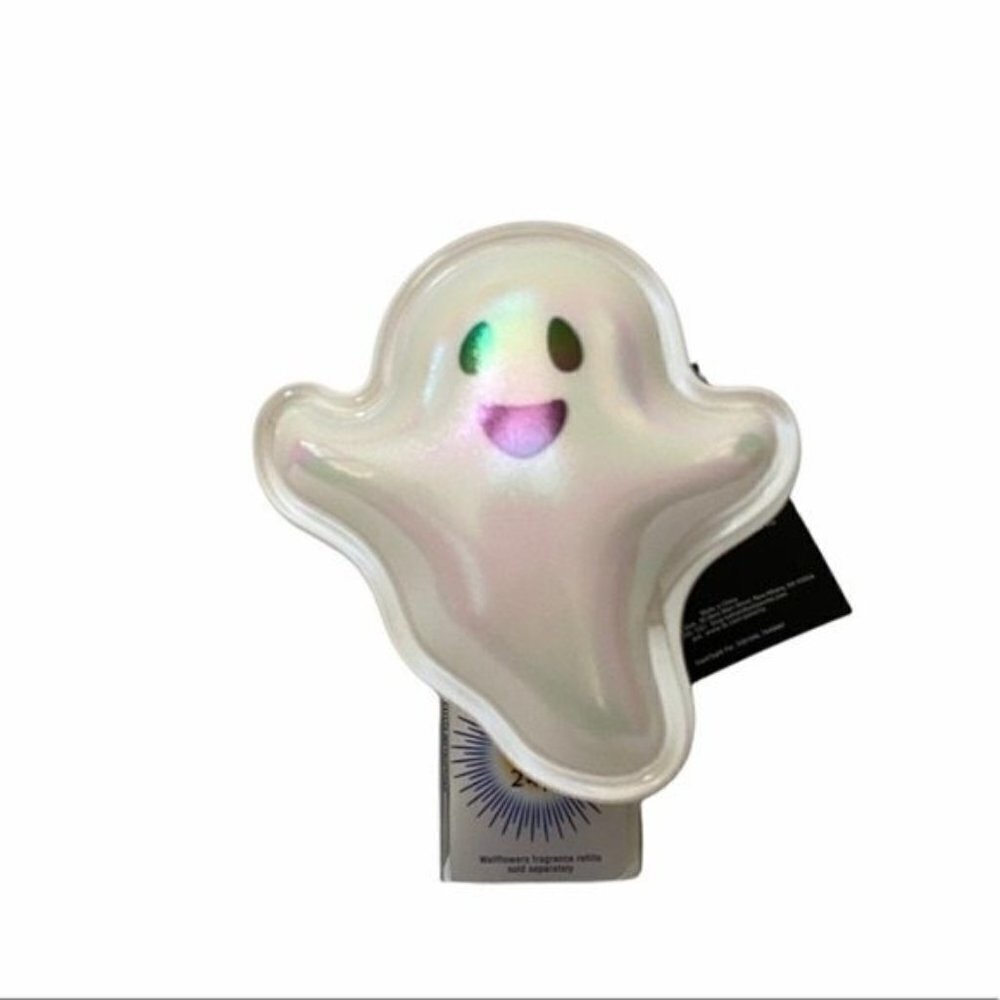 Bath and Body Works Neon Ghost Nightlight Plug In Wallflower Halloween